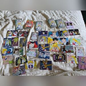 Sailor moom vintage cards